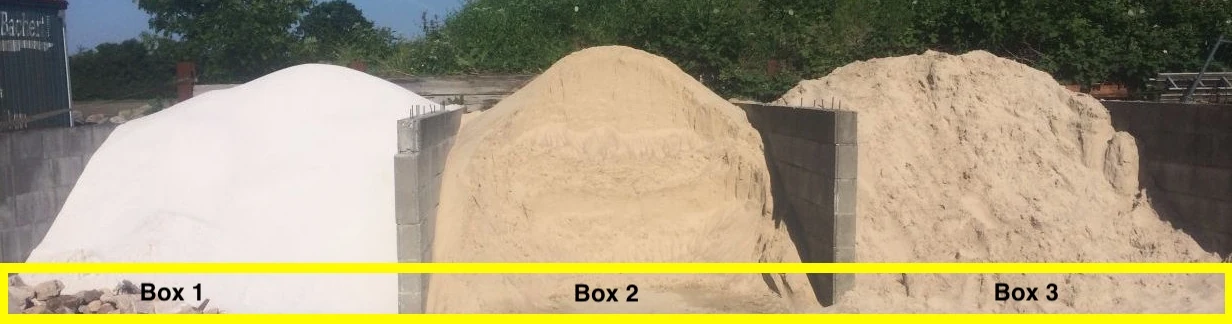 Sand liefern