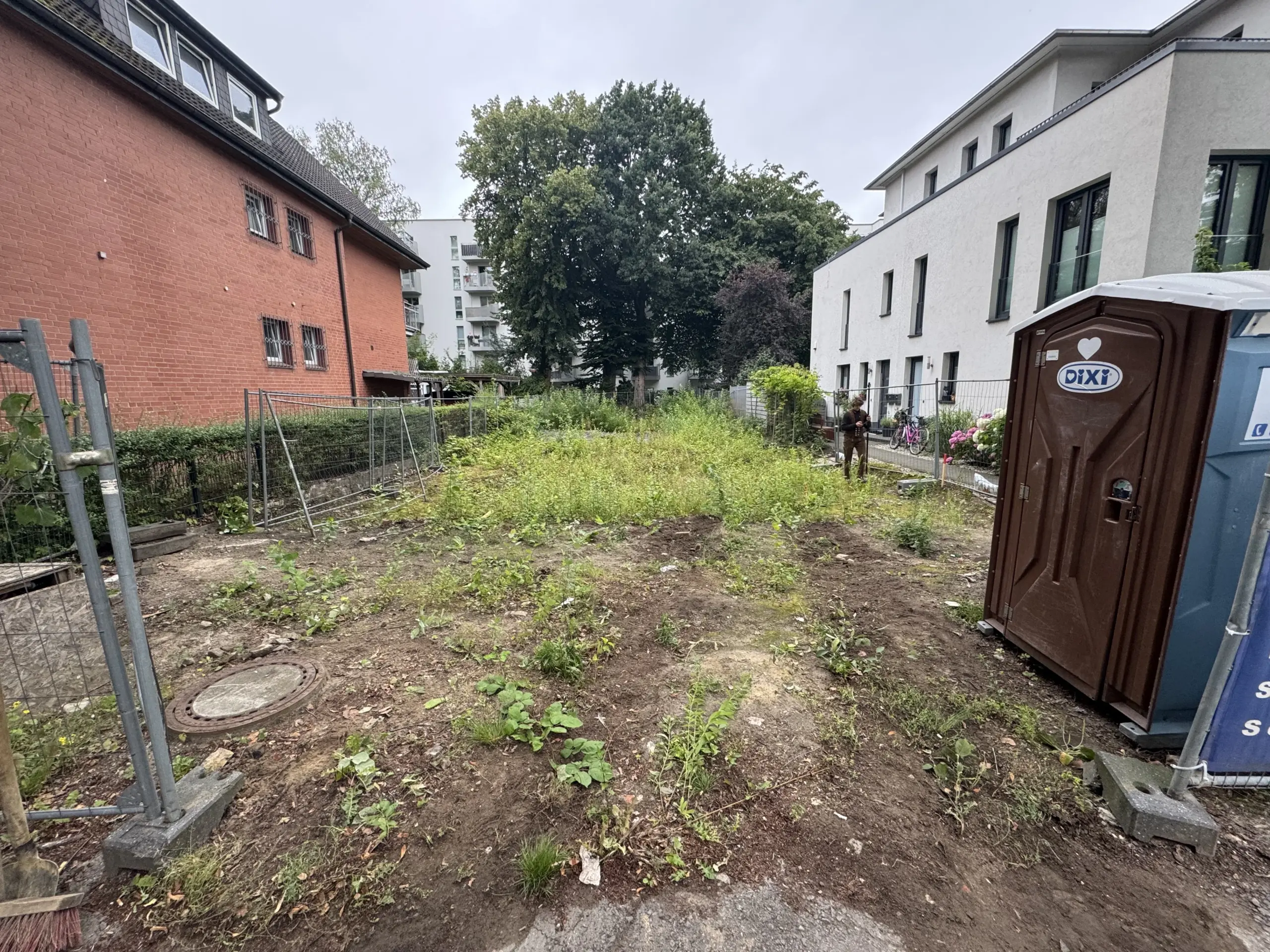 Baugrube ausheben in Hamburg
